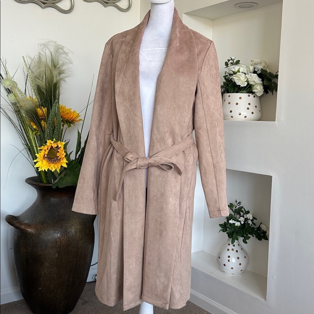 Lulu's Camel Blend Coat - Picture 3 of 6